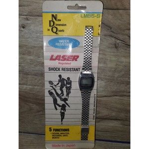 New Dimension In Quartz Lmb5-s 5 Functions Made In Japan Read Description